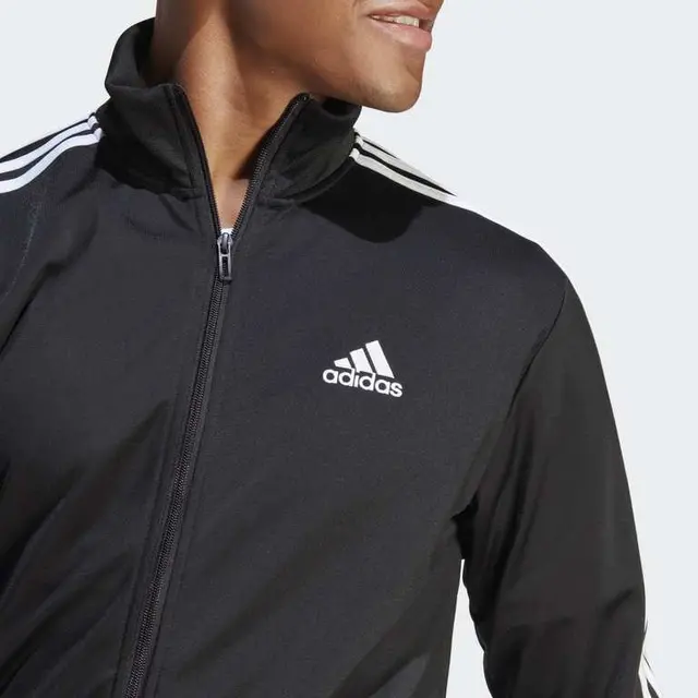 adidas Men's Basic 3-Stripes Tricot Track Suit Size L photo 3