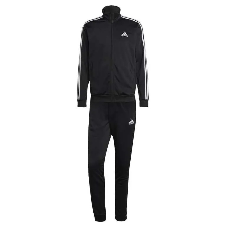 adidas Men's Basic 3-Stripes Tricot Track Suit Size L