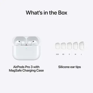 Apple AirPods Pro 3 Wireless Earbuds with ANC, Live Translation and Heart Rate Sensing thumbnail 2
