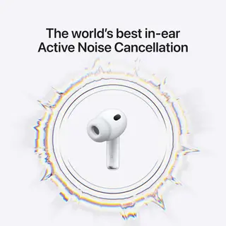 Apple AirPods Pro 3 Wireless Earbuds with ANC, Live Translation and Heart Rate Sensing thumbnail 3