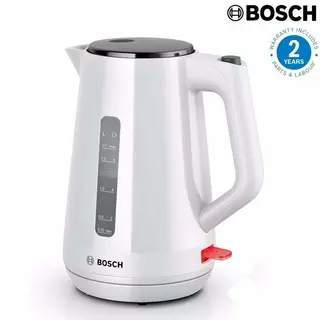 Bosch MyMoment 1.7L Cordless 3000W Kettle White with 2 Year Guarantee
