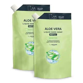 by Amazon Aloe Vera & Mango Hand Soap Refill Pack of 2 x 1000ml