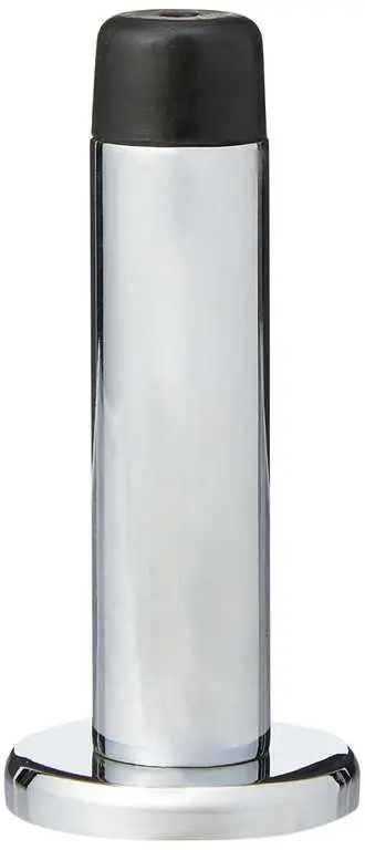 Carlisle Brass Wall Mounted Cylinder Door Stop in Polished Chrome photo 2