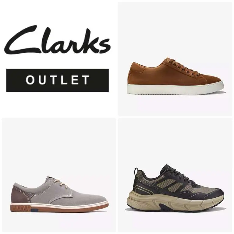 Clarks Outlet Clearance with Extra 50% Off Second Pair of Adult Shoes