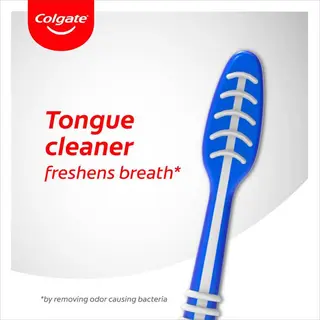 Colgate Extra Clean Medium Manual Toothbrush Multipack 9 Pack thumbnail 3