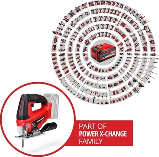 Einhell TC-JS 18 Li Solo Cordless Jigsaw 18V Power X-Change thumbnail 2