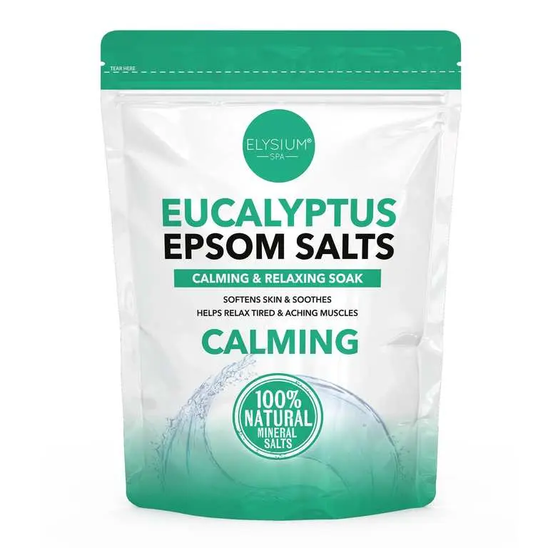 Elysium Spa Natural Eucalyptus Epsom Salts 450g Bath Salts