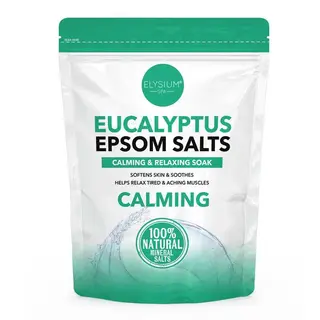 Elysium Spa Natural Eucalyptus Epsom Salts 450g Bath Salts thumbnail 1