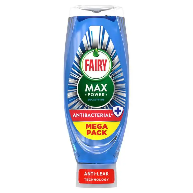 Fairy Max Power Antibacterial Washing Up Liquid 730ml