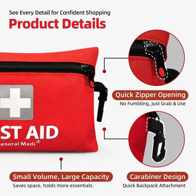 General Medi 92-Piece Mini First Aid Kit photo 3