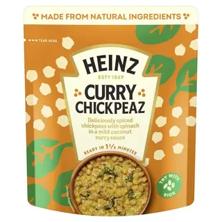 HEINZ Curry Chickpeas with Coconut and Spinach 250g Meal for One