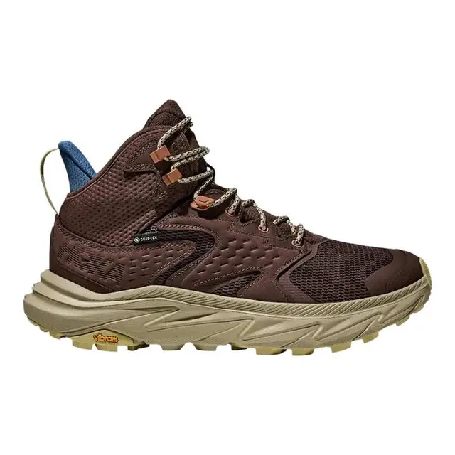 HOKA Anacapa 2 Mid GTX Waterproof Hiking Boots in Red for Men