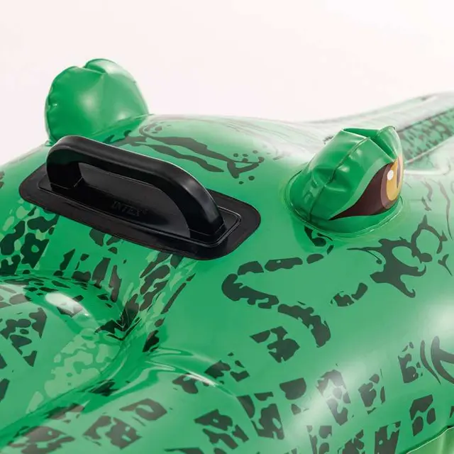 Inflatable Crocodile Ride-On for Kids photo 2
