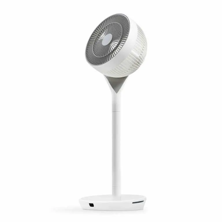 IRIS Woozoo STF-360DC-N 360 Pedestal Air Circulator White/Grey