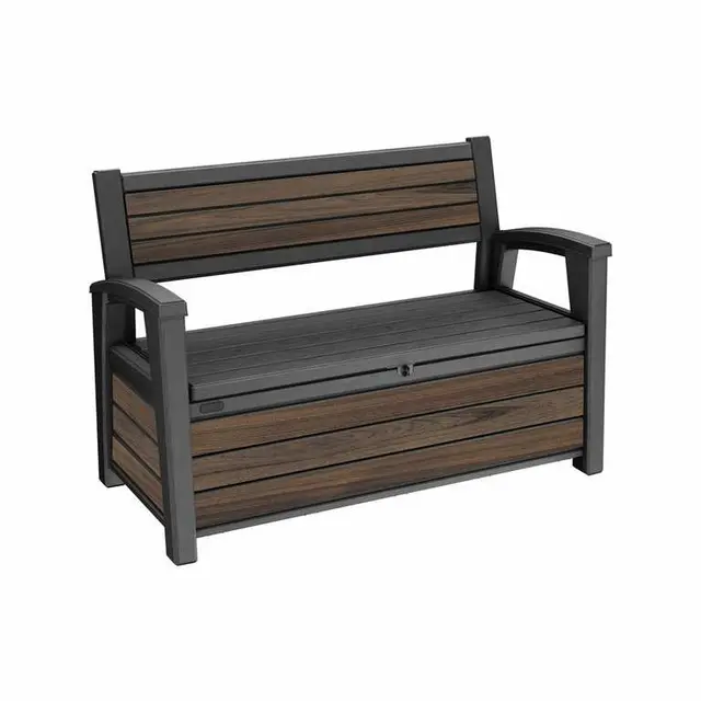 Keter 227L Rosewood Storage Bench at Costco Derby
