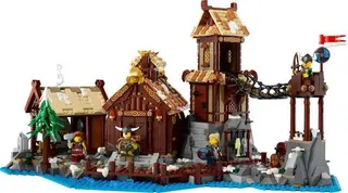 LEGO Ideas Viking Village 21343 Medieval Building Set thumbnail 2