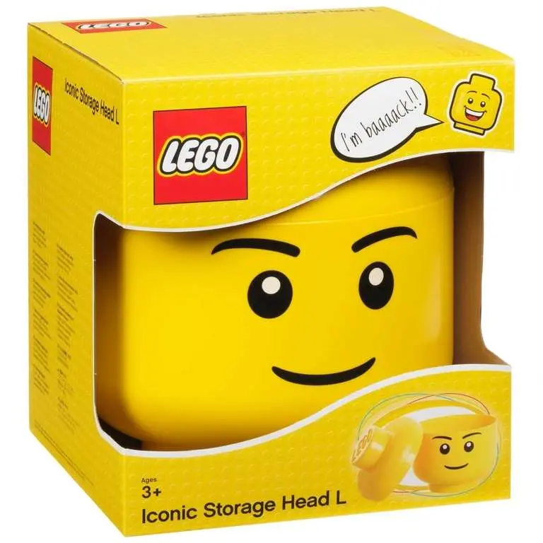 LEGO Large Storage Head Boy Minifigure 5005528