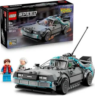 LEGO Speed Champions Back to the Future Time Machine or Disney Cars Lightning McQueen