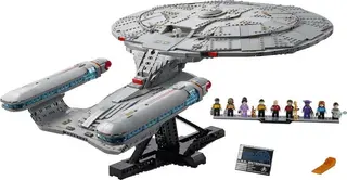 LEGO Icons Star Trek U.S.S. Enterprise NCC-1701-D with 9 Minifigures and Separation Function 10356 thumbnail 2