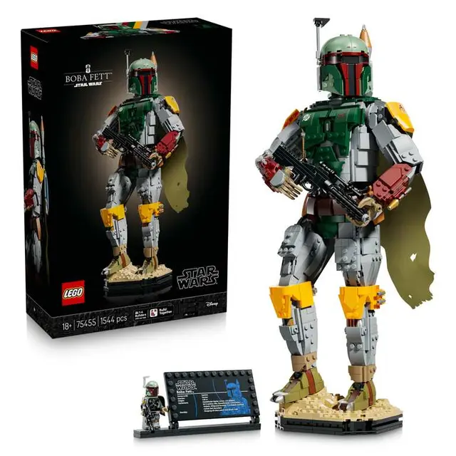 LEGO Star Wars 75455 Boba Fett Figure Available for Pre-Order