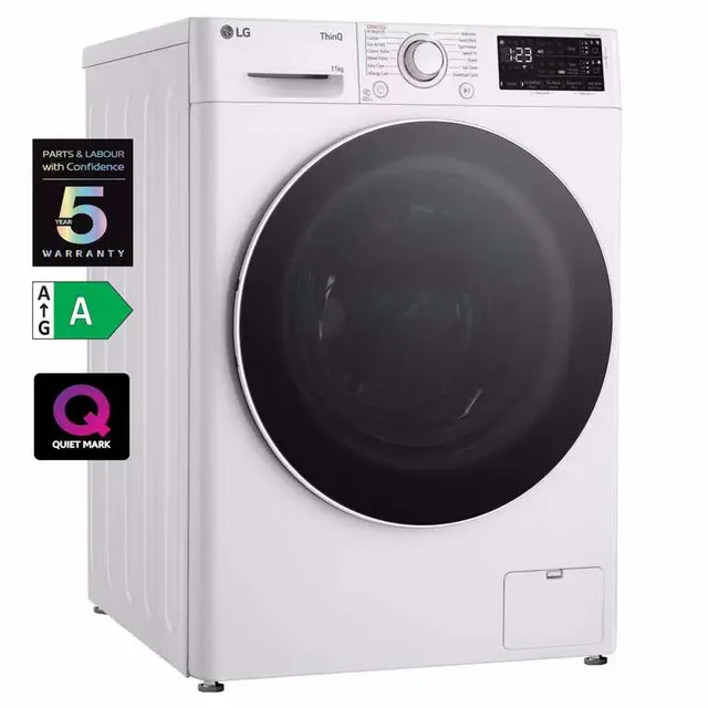 LG EZDispense 11kg Washing Machine with 1400rpm and 5 Year Warranty