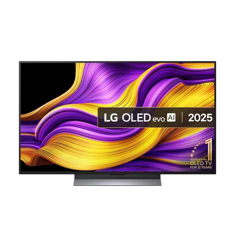 LG OLED55G56LS (G5) 55" OLED evo 4K HDR TV with Dolby Atmos and stand, 2025 model