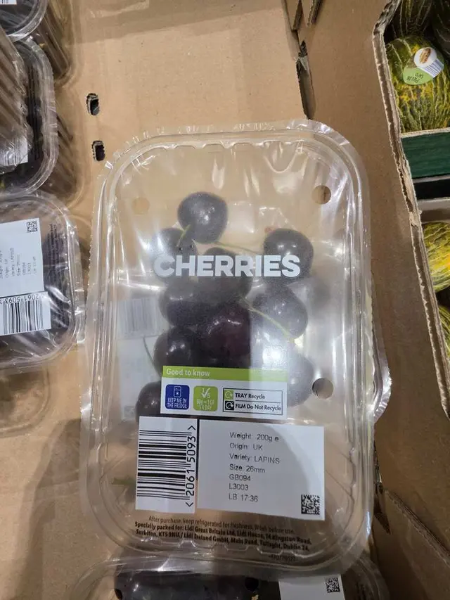 Lidl British Cherries 200g photo 3