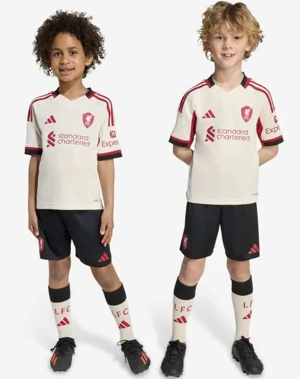 Liverpool FC adidas 25/26 Mini Kids Football Kit Home, Away or Goalkeeper photo 2