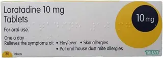 Loratadine 10mg Hayfever & Allergy Relief Tablets 180-Pack (6 Months Supply) thumbnail 1