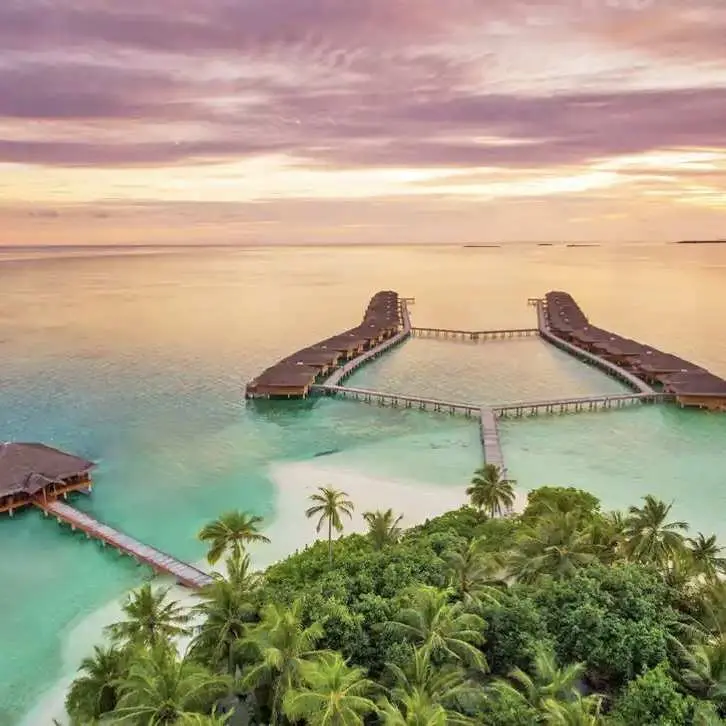 Maldives All-Inclusive 7 Nights Medhufushi Island Resort Beach Villa with Flights from London for Two
