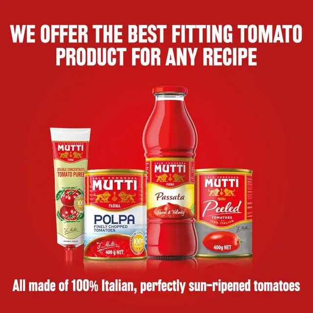 Mutti Finely Chopped Tomatoes 12 x 400g photo 3