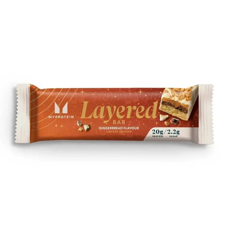 Myprotein Gingerbread Layered Protein Bar