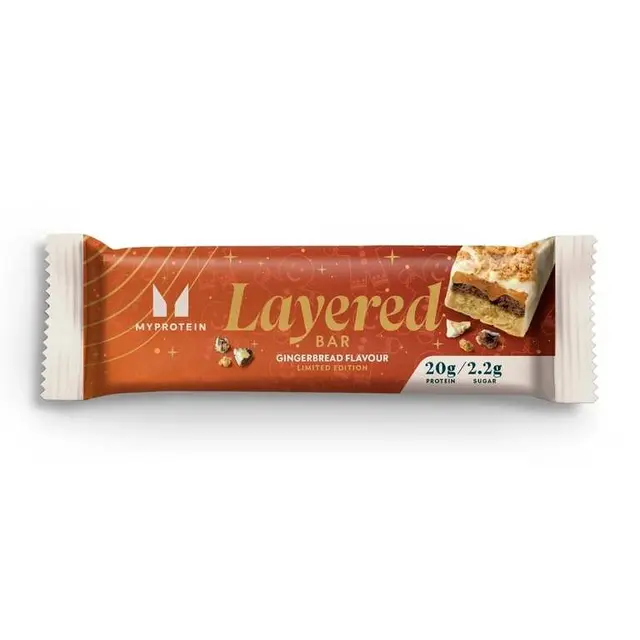 Myprotein Gingerbread Layered Protein Bar
