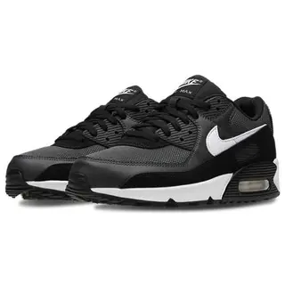 Nike Air Max 90 Men's Trainers Black/White UK Sizes 5.5-12 thumbnail 2