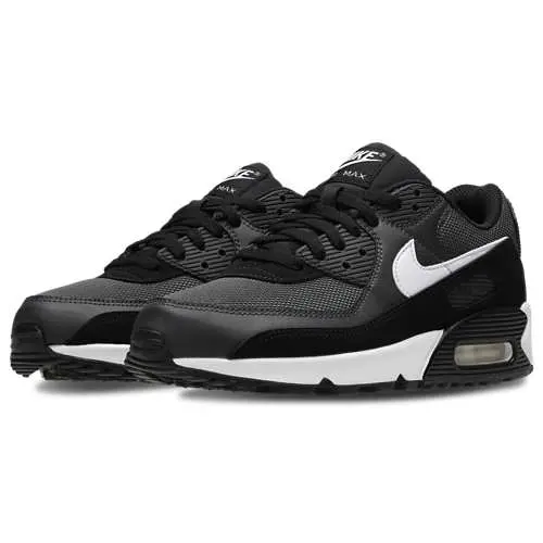 Nike Air Max 90 Men's Trainers Black/White UK Sizes 5.5-12 photo 2