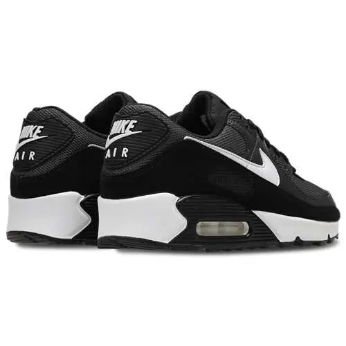 Nike Air Max 90 Men's Trainers Black/White UK Sizes 5.5-12 photo 3