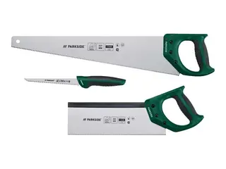 PARKSIDE 3-Piece Wood Saw Set for Precise Cuts