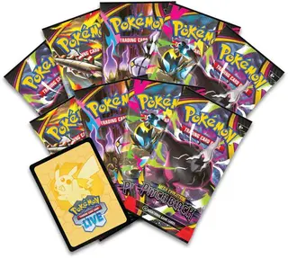 Pokémon TCG Mega Evolution Pitch Black Elite Trainer Box with Promo, 9 Packs, Accessories thumbnail 3