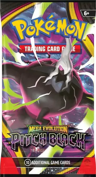 Pokémon TCG Mega Evolution Pitch Black Triple Pack with 1 Foil Promo Card and 3 Booster Packs (Multicolor, Ages 6+) thumbnail 2
