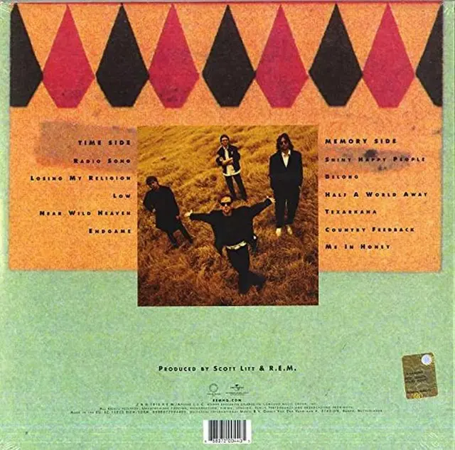 R.E.M Out of Time Remastered Vinyl photo 2