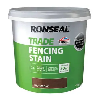 Ronseal Trade Fencing Stain 5L Multi-Colour at Jewson