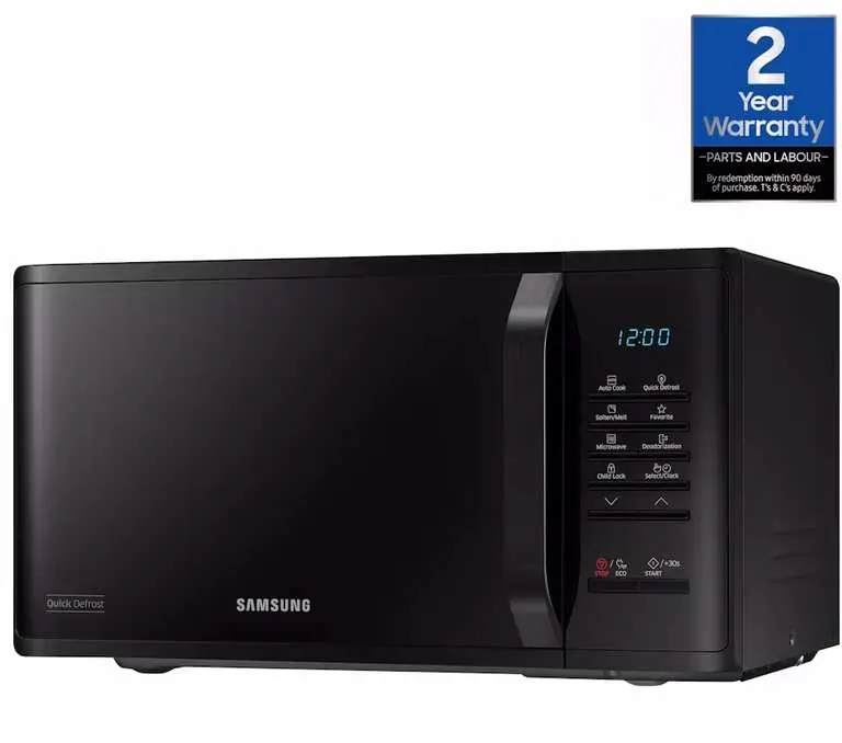 Samsung 23L Ceramic Enamel Solo Microwave MS23K3513AK
