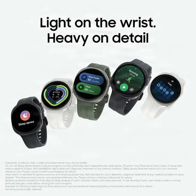 Pre-Order Samsung Galaxy Watch9 Bluetooth Smart Watch Via App With Codes photo 2