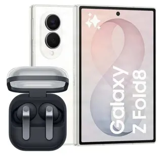 Samsung Galaxy Z Fold8 256GB with Three 100GB Data Plan, 24-Month Contract and Buds 4 Pro