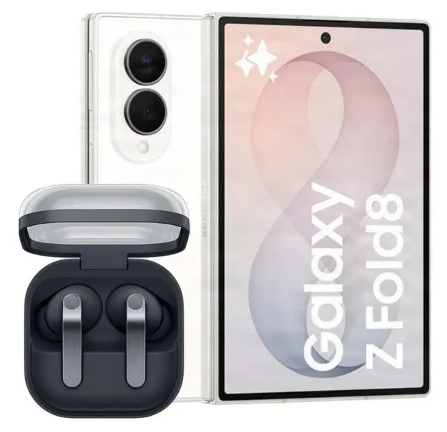 Samsung Galaxy Z Fold8 256GB with Three 100GB Data Plan, 24-Month Contract and Buds 4 Pro