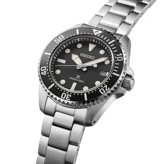 Seiko Prospex Diver's Watch 41mm Solar Black SNE597P1 thumbnail 2