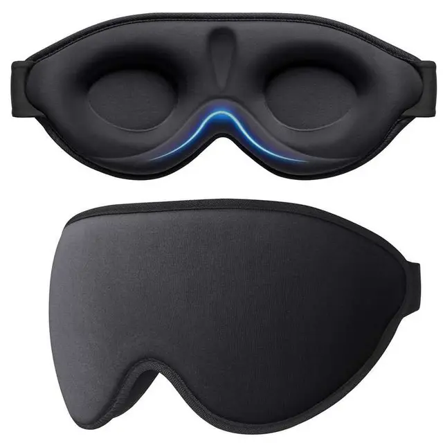 Zero Eye Pressure Sleep Mask with 3D Ergonomic Design by Flying-Store