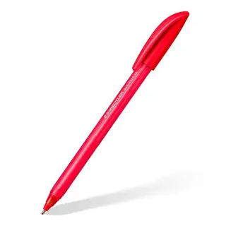 STAEDTLER 4320 MC10 Stick Rainbow Ballpoint Pens Assorted Colours Pack of 10 thumbnail 2