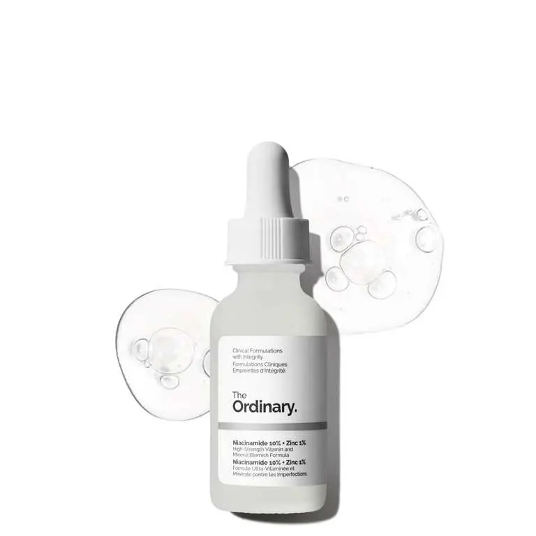 The Ordinary Niacinamide 10% + Zinc 1% Serum, 30ml, for Blemish-Prone Skin