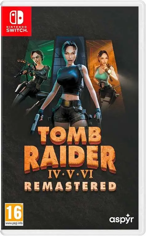 Tomb Raider IV-VI Remastered for Nintendo Switch with Free Click & Collect